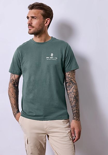 STREET ONE MEN T-Shirt, aus reiner Baumwolle günstig online kaufen