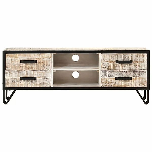 Tv-schrank 110x30x41 Cm Massivholz Akazie günstig online kaufen