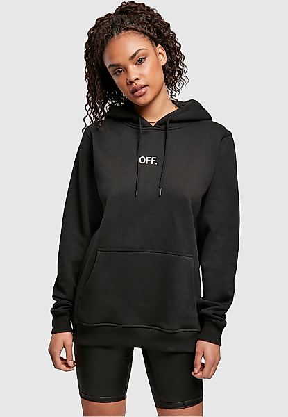 MisterTee Rundhalspullover "MisterTee Damen Ladies OFF Hoody", (1 tlg.) günstig online kaufen