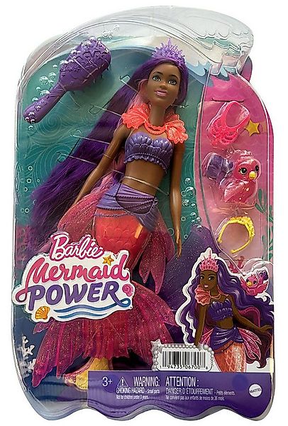 Mattel® Stehpuppe Mattel HHG53 Barbie Meerjungfrau, Mermaid Power Barbiepup günstig online kaufen