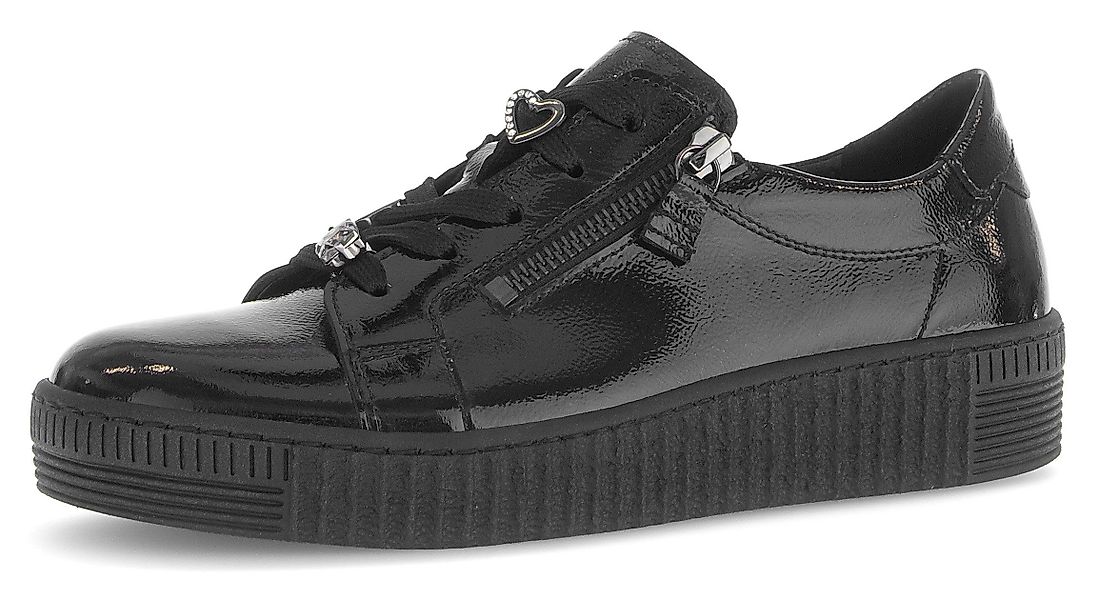 Gabor Plateausneaker, Freizeitschuh, Halbschuh, Schnürer mit günstig online kaufen