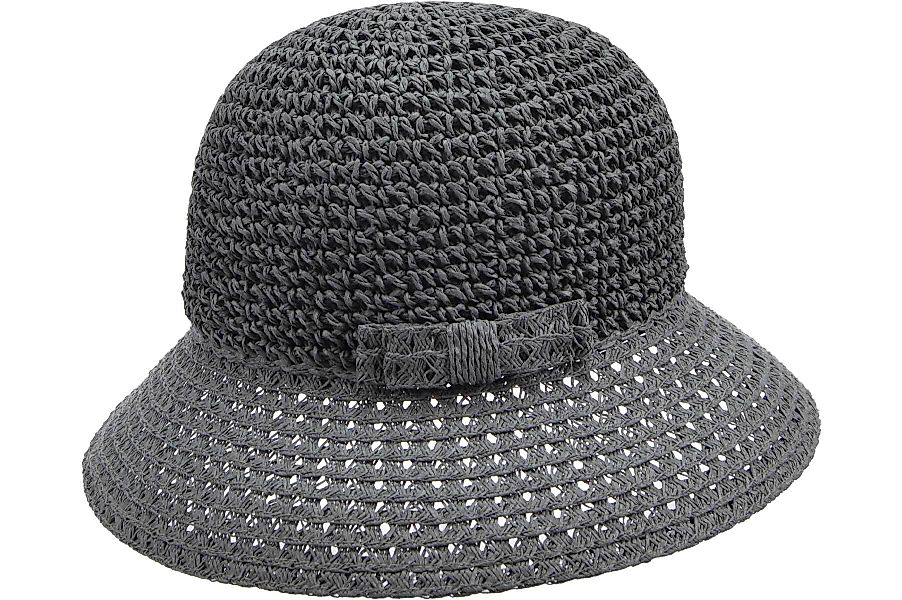Seeberger Sonnenhut Papierstroh Glocke mit Schleife günstig online kaufen