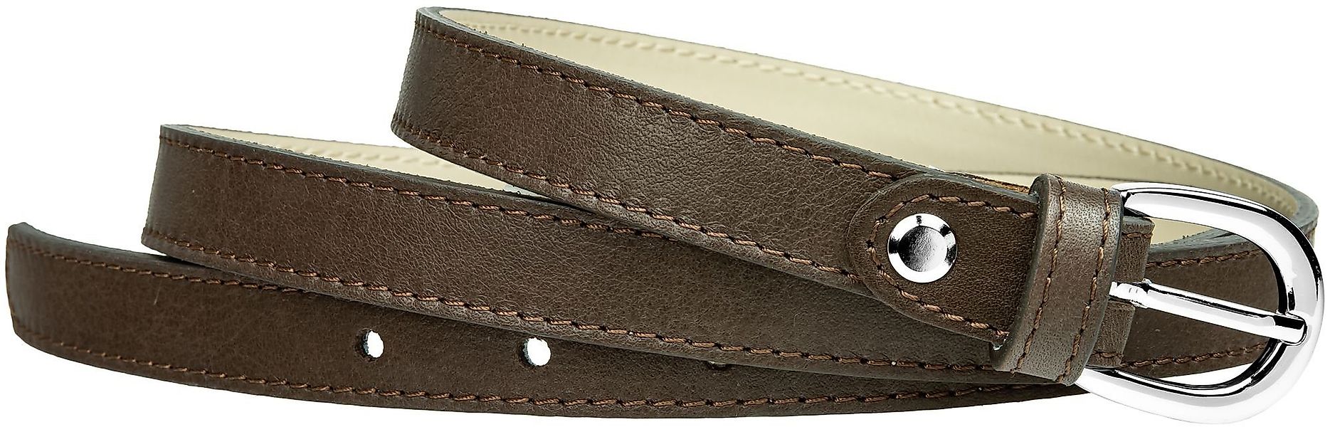 Caspar Taillengürtel GU273 aus echtem Leder günstig online kaufen