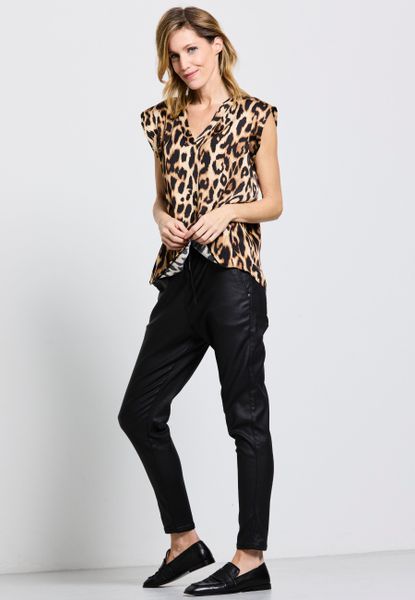 Andijamo-Fashion Shirtbluse WILD CAT MATTGLANZ günstig online kaufen