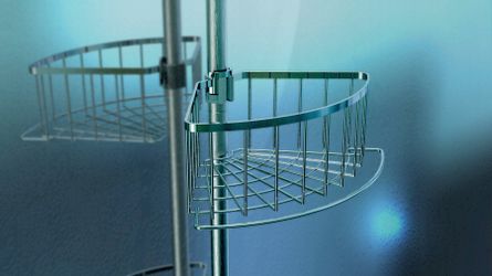 Eisl Duschregal Teleskop, höhenverstellbar, 4 abnehmbare günstig online kaufen