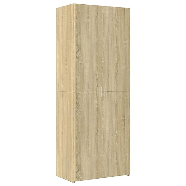 vidaXL Highboard Sonoma-Eiche 70x42,5x185 cm Holzwerkstoff 3281422 günstig online kaufen