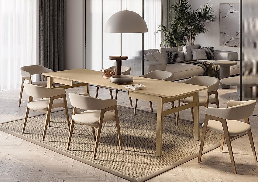 Compleo Esstisch großer, Ausziehbar 149-269 cm, günstig online kaufen