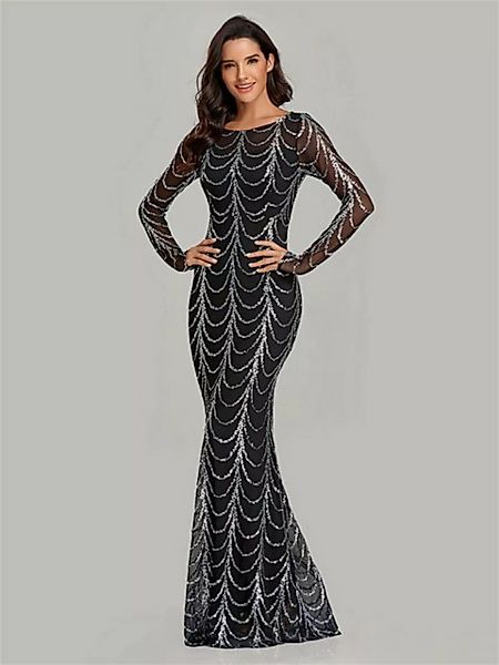 RUZU UG Abendkleid Slim-Fit Party-Meerjungfrauenrock, Party-Abendkleid mit günstig online kaufen