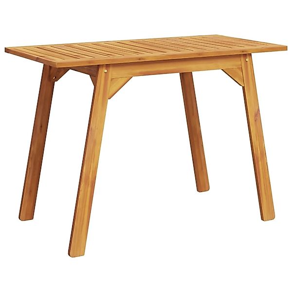 vidaXL Garten-Esstisch 110x56x75 cm Massivholz Akazie 366372 günstig online kaufen