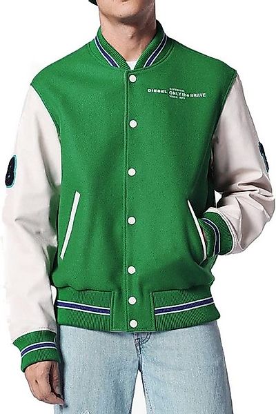 Diesel Collegejacke Diesel Herren "L-Harry Jacket" College Lederjacke günstig online kaufen