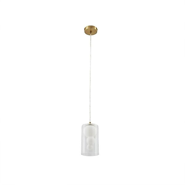 Lindby Pendelleuchte Kupla 10033034 Modern in Transparent aus Glas 1-flammi günstig online kaufen