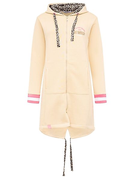 Zwillingsherz Kapuzensweatjacke Hoodiemantel "Wild and Happy" günstig online kaufen