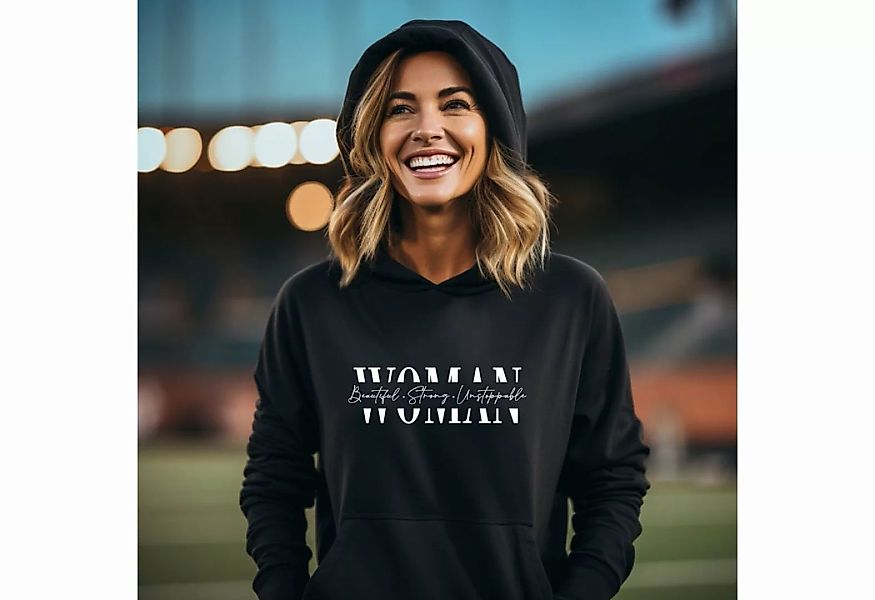 ANNIS Fashion & Accessoires Kapuzensweatshirt WOMAN (1-tlg) hoher Bio-Baumw günstig online kaufen