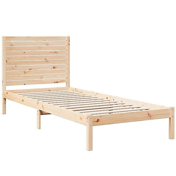 vidaXL Bett Massivholzbett Extra Lang ohne günstig online kaufen