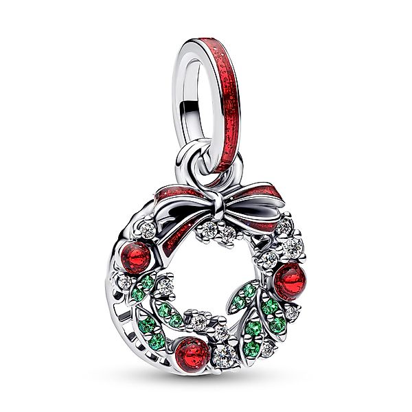 Pandora Kettenanhänger Charm-Silber Adventskranz günstig online kaufen