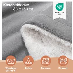 Wohndecke Sherpa-Fleecedecke, Oeko-TEX Zertifiziert, Blumtal, hochwertig, günstig online kaufen