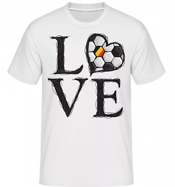 Fußball Liebe Belgien · Shirtinator Männer T-Shirt günstig online kaufen