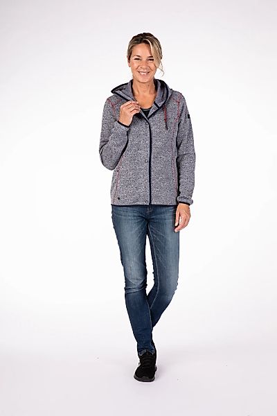 LPO Fleecejacke "SASKWOOD II WOMEN", weiche Fleecejacke in traditioneller O günstig online kaufen