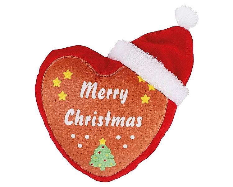 Nobby Tierkuscheltier Hundespielzeug Xmas Plüsch Herzkuchen günstig online kaufen