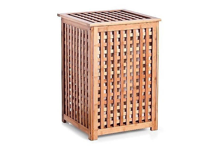 my home Wäschetruhe, aus Bambusholz, mit Innenbeutel, klappbarer Deckel, Hö günstig online kaufen