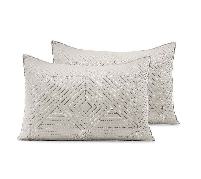 texpot Kissenhülle zweiseitig Ultrasonic Steppung, (2 Stück) günstig online kaufen