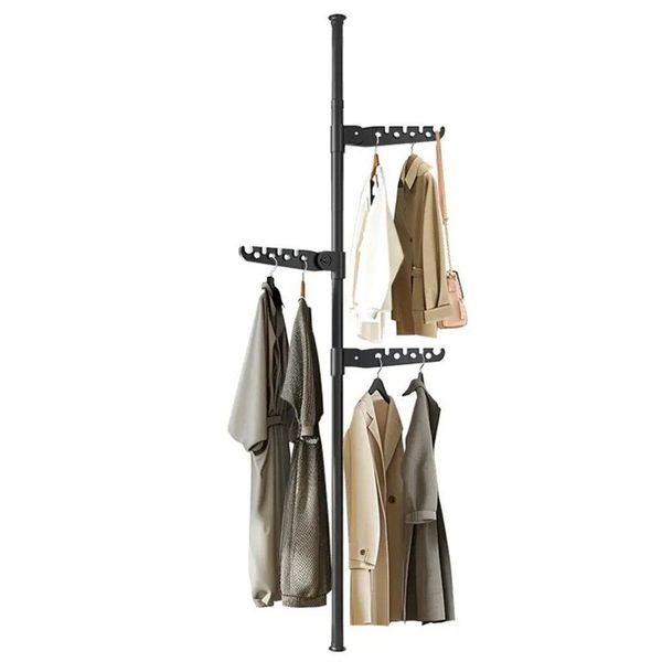Daskoo Kleiderständer Verstellbare Wäschestange, Kleiderständer,Kleiderbüge günstig online kaufen