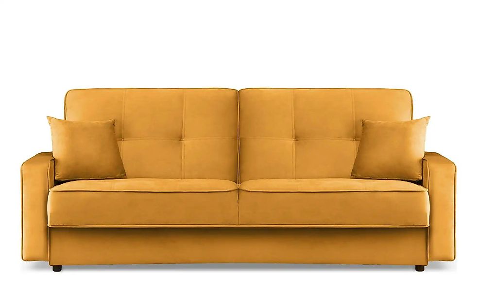 KONSIMO Einzelsofa   ¦ gelb ¦ Maße (cm): B: 219 H: 90 Polstermöbel > Sofas günstig online kaufen