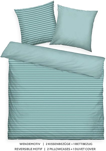 TOM TAILOR HOME Bettwäsche "MEDIUM STRIPES in Gr. 135x200cm, 155x220cm oder günstig online kaufen