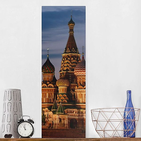 Leinwandbild Architektur & Skyline - Hochformat Moskwa günstig online kaufen