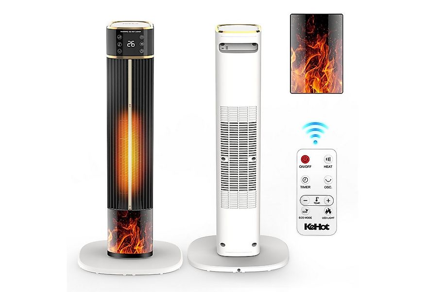 oyajia Heizlüfter Keramikheizlüfter Energiesparend PTC Heizlüfter mit Therm günstig online kaufen