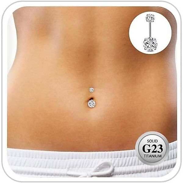 LuxusKollektion Bauchnabelpiercing G23 Titan Bauchnabelpiercing Gold günstig online kaufen