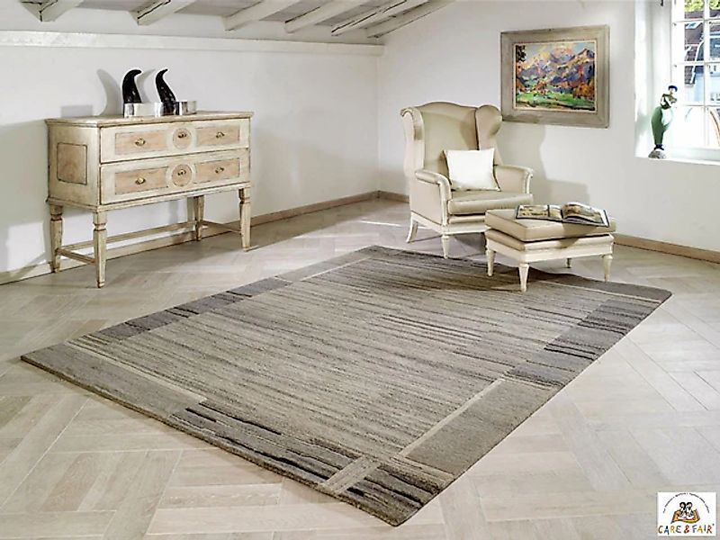 OCI DIE TEPPICHMARKE Orientteppich »Savana Kite, Wollteppich«, rechteckig, günstig online kaufen