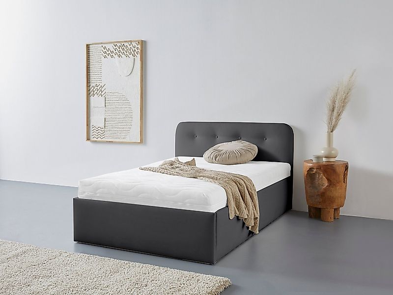 Westfalia Schlafkomfort Polsterbett Rostock, auch mit Stauraum und Kopfteil günstig online kaufen