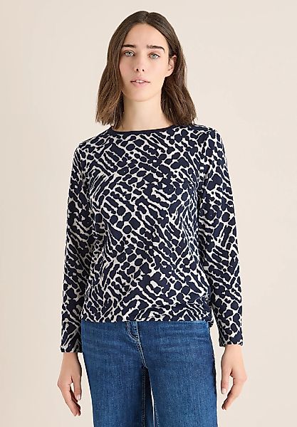 Cecil Langarmshirt mit grafischem Muster günstig online kaufen