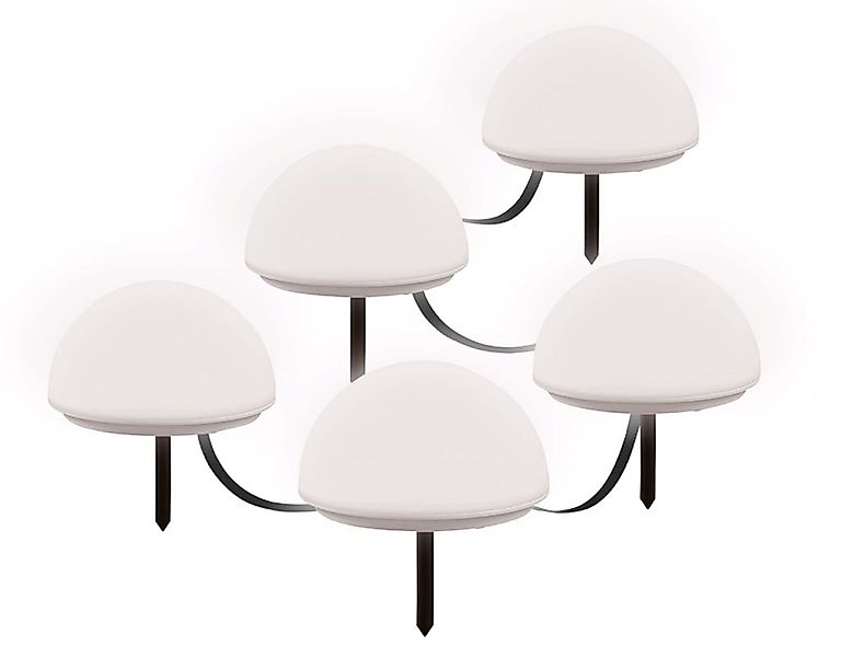 Livarno home Gartenleuchte Livarno home LED-Bodenlichterkette günstig online kaufen