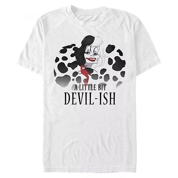 Disney - 101 Dalmatiner - Cruella de Vil Scary Evil Cruella - Männer T-Shir günstig online kaufen