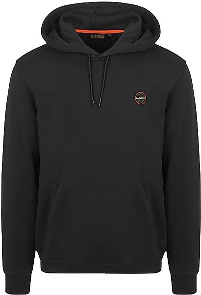 Napapijri Badge Hoodie Schwarz - Größe XL günstig online kaufen