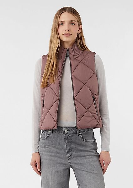 comma Outdoorjacke Outdoor-Weste Kurze Steppweste mit günstig online kaufen