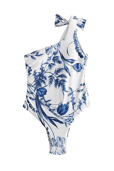 Next Badeanzug Bauchformender One-Shoulder-Badeanzug (1-St) günstig online kaufen