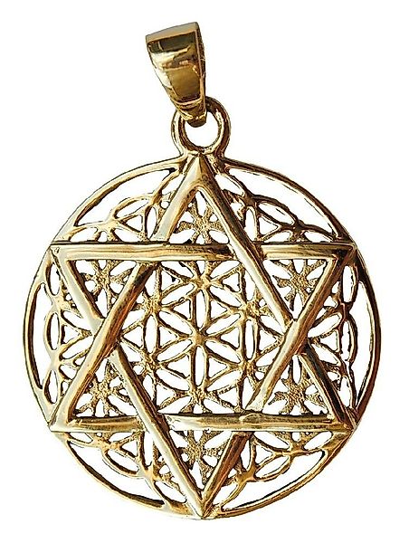 Saraswati Kettenanhänger Anhänger "Blume des Lebens günstig online kaufen