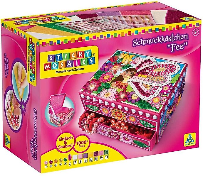Sticky Mosaics Kreativset Schmuckkästchen Fee günstig online kaufen