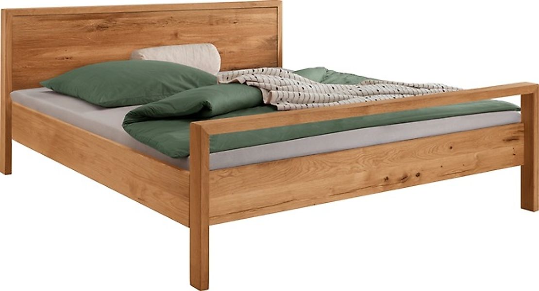 Home affaire Massivholzbett »Huven, hohe Belastbarkeit: 200kg je Seite« in günstig online kaufen