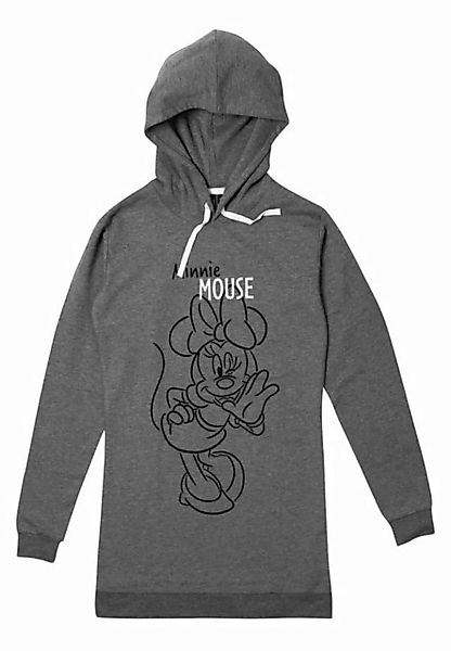 United Labels® Sweatshirt Minnie Mouse Sweatkleid Damen Oversize Hoodie Kap günstig online kaufen