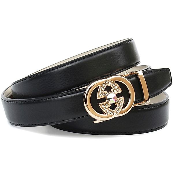 Anthoni Crown Ledergürtel Eleganter Klassiker in günstig online kaufen