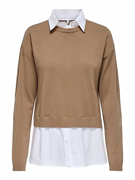 ONLY 2-in-1-Pullover "ONLPAYSON LS MIX PULLOVER KNT" günstig online kaufen
