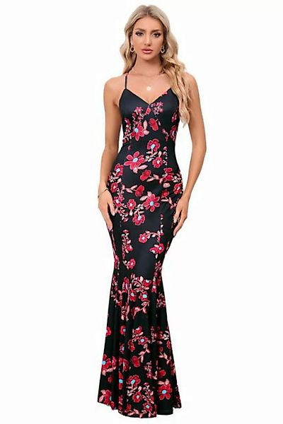 Orient Phoenix Abendkleid Damen Sommerkleid Slim-Fit Partykleid Schlinge St günstig online kaufen