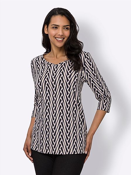 3/4-Arm-Shirt "Freizeitshirt" 1 Stk. tlg. günstig online kaufen