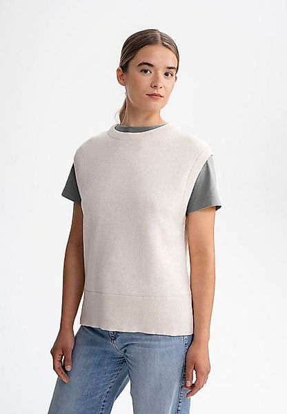 MELA Pullunder Damen Jacquard Strick Pullunder JAMUNA Weicher Jacquard Stri günstig online kaufen