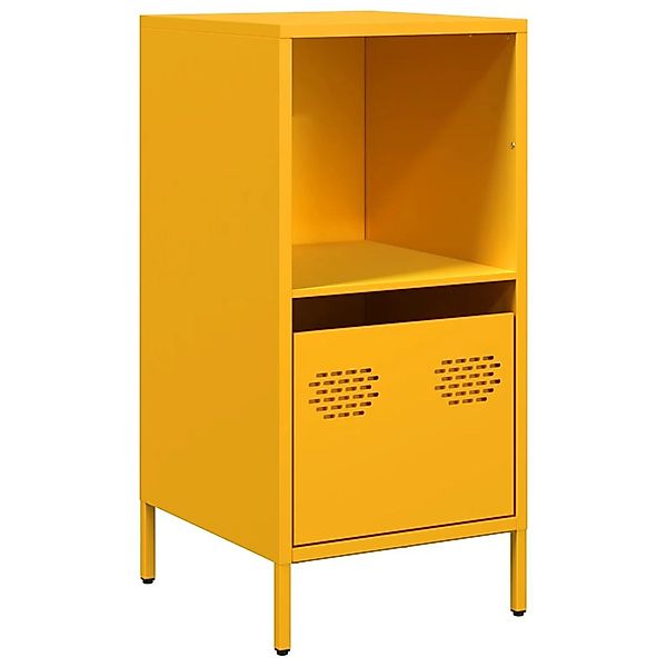 vidaXL Sideboard Senfgelb 35x39x73,5 cm Kaltgewalzter Stahl 851355 günstig online kaufen
