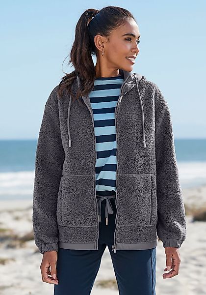 Elbsand Fleecejacke, mit Kapuze, mit Kapuze günstig online kaufen
